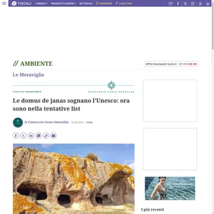 Le domus de janas nella tentative list Unesco
