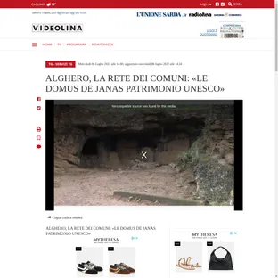 Videolina Cagliari racconta la candidatura delle Domus de Janas a Patrimonio UNESCO