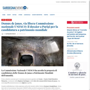 Domus de Janas verso UNESCO: Sardegna verso un nuovo traguardo