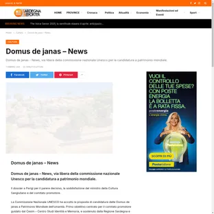 Domus de Janas: Verso il Patrimonio Mondiale UNESCO