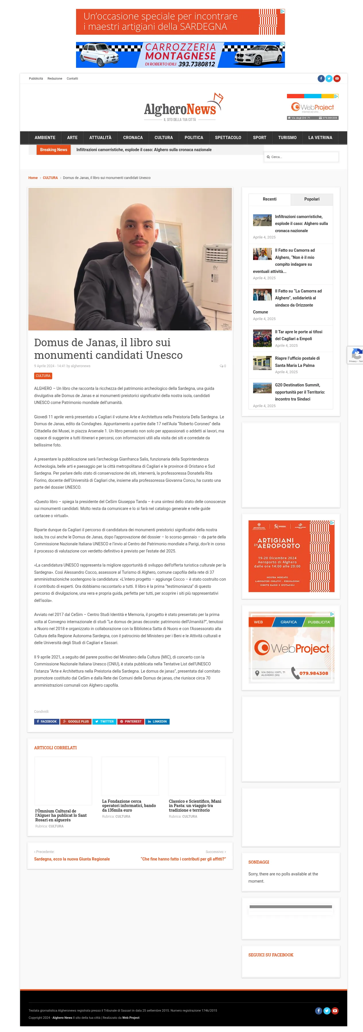 Scopri le Domus de Janas: Un Tesoro Sardo verso l'UNESCO