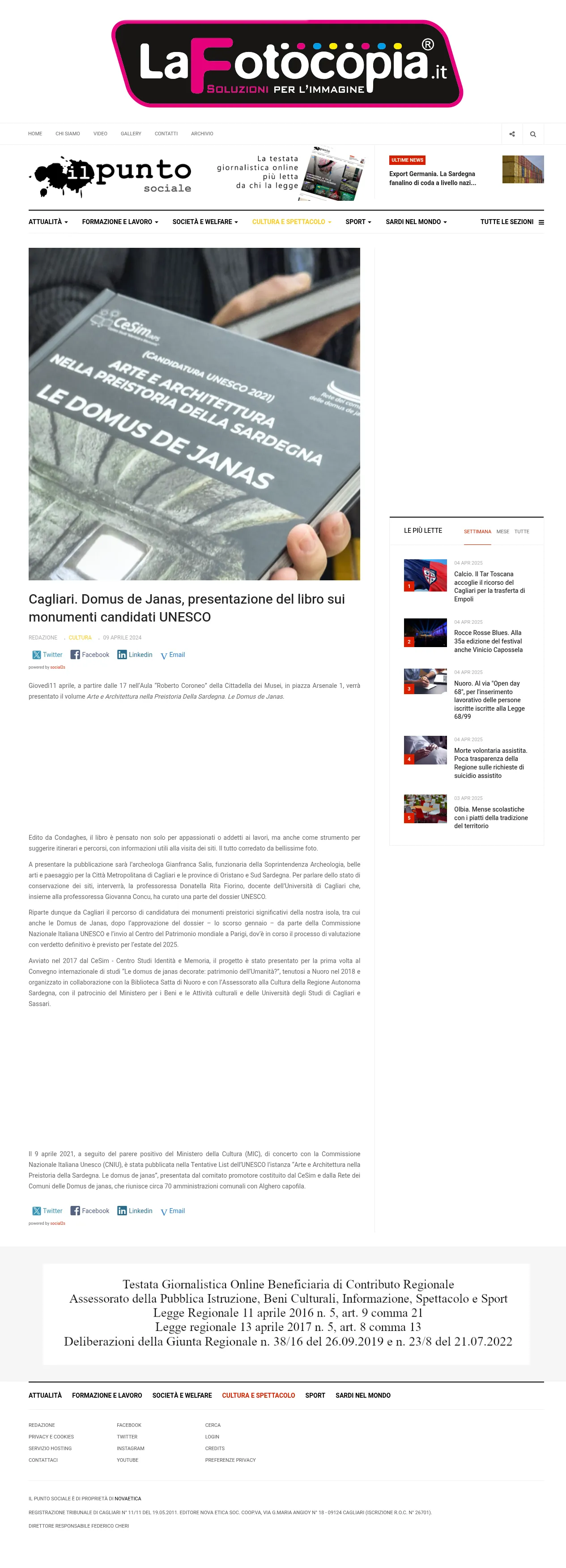 Scopri le Domus de Janas: la Sardegna verso l'UNESCO