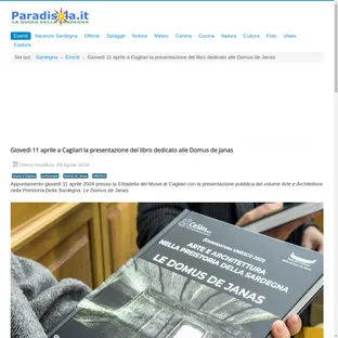 Esplora la Preistoria Sarda: Nuovo Libro su Domus de Janas