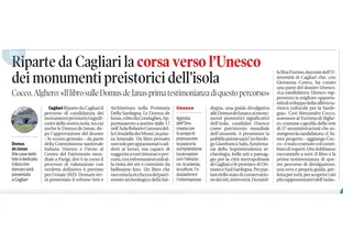 Cagliari e i suoi monumenti preistorici puntano all'Unesco!