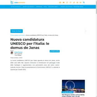 Domus de Janas: Italia punta all'UNESCO con le case delle fate