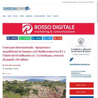 Sardegna: Crocevia di Antiche Civiltà in Convegno Internazionale