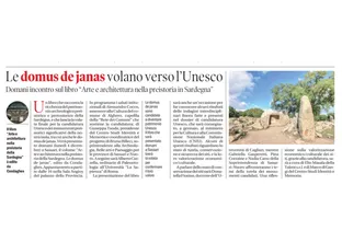 Domus de Janas: In Volo verso l'Unesco!