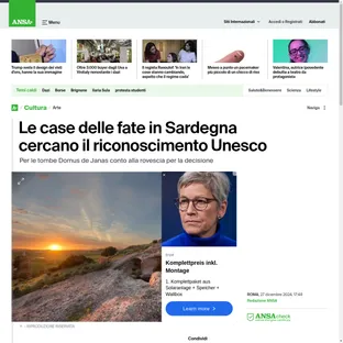 Domus de Janas: verso il Patrimonio UNESCO