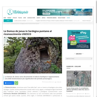 Verso l'UNESCO: la Sardegna e le sue Domus de Janas