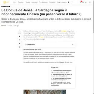 Domus de Janas: verso l'Unesco, un sogno sardo