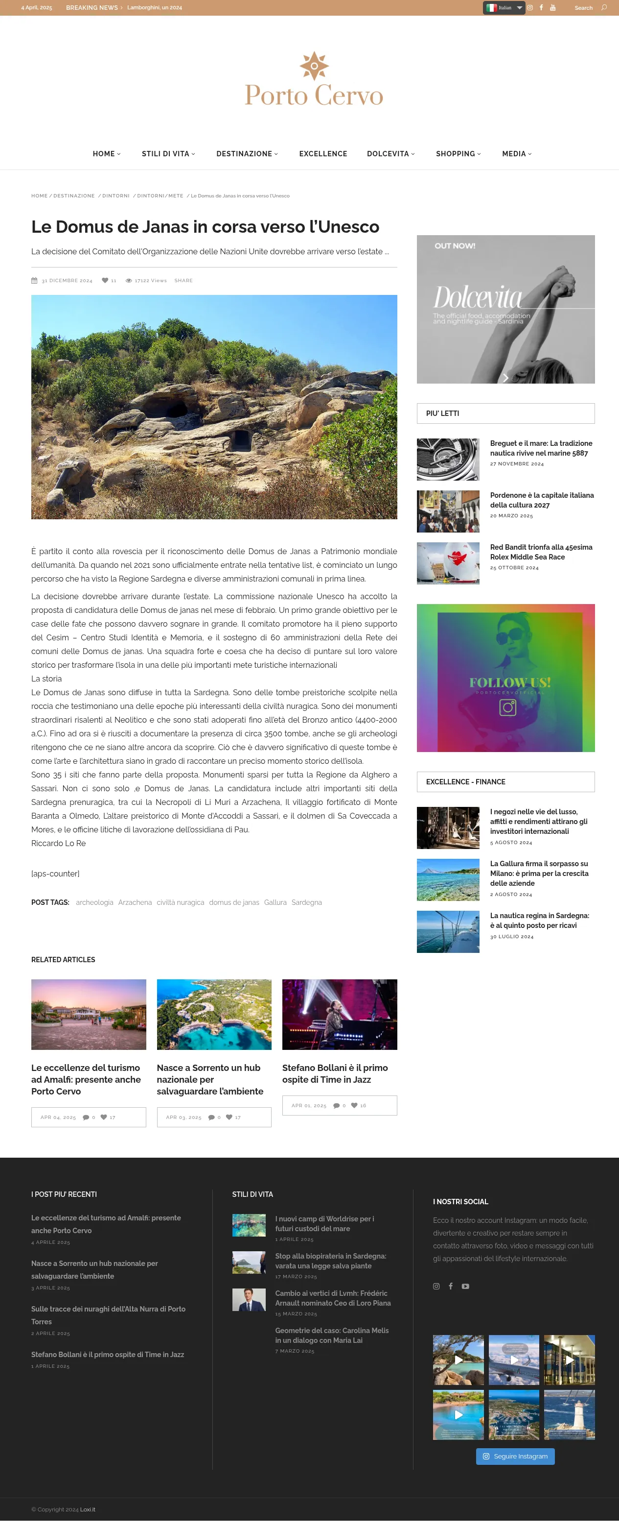 Domus de Janas verso l'UNESCO: la Sardegna punta al riconoscimento