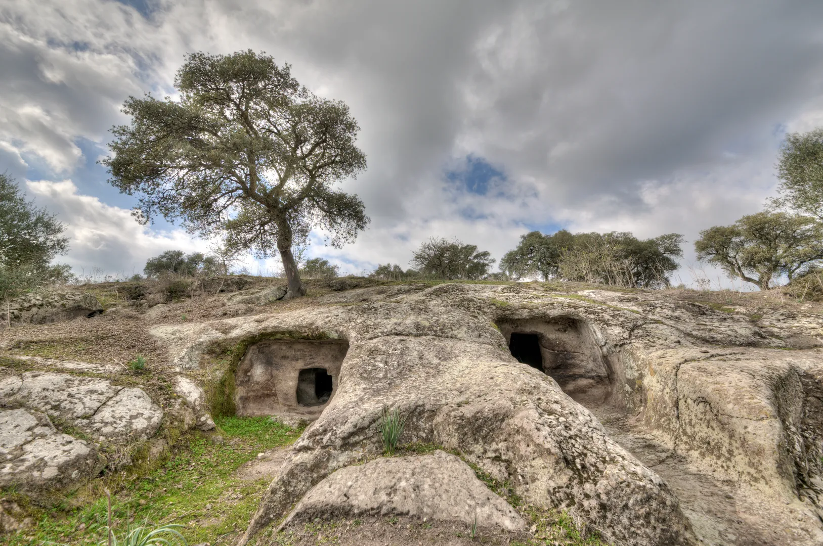 Necropoli di Brodu - Veduta esterna