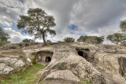 Necropoli di Brodu - Veduta esterna