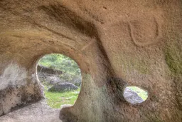 Necropoli di Istevéne - Dettaglio interno