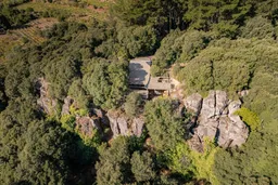 Officine litiche di Sennixeddu - Mappa del sito