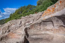 Necropoli di Montessu - Tomba delle Spirali